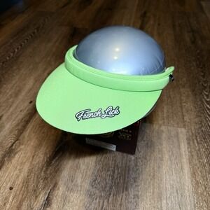 Imperial French Lick Golf Visor Cotton FrenchTerry Lime Neon Green Resort Casino